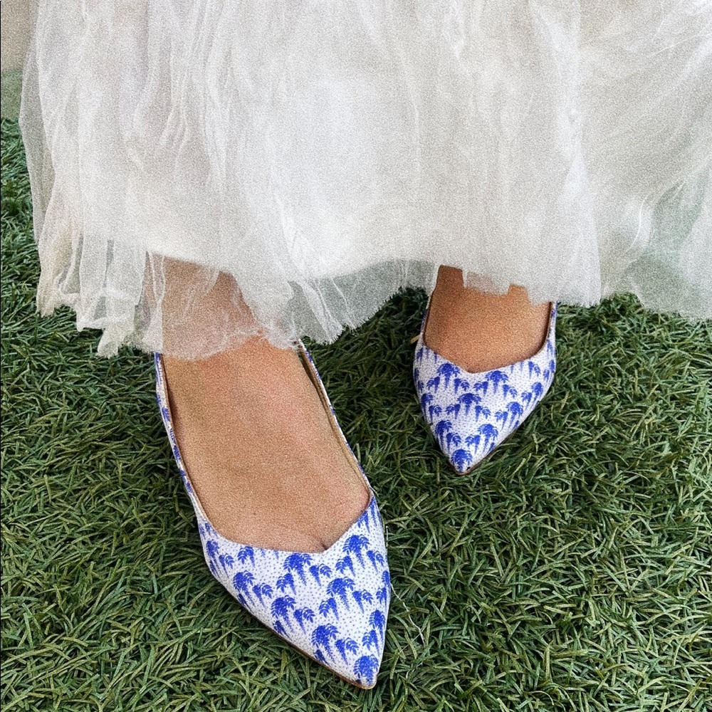 Sarah Flint Perfect Pump 85 in Wisteria Silk (Size 39, US 8.5)